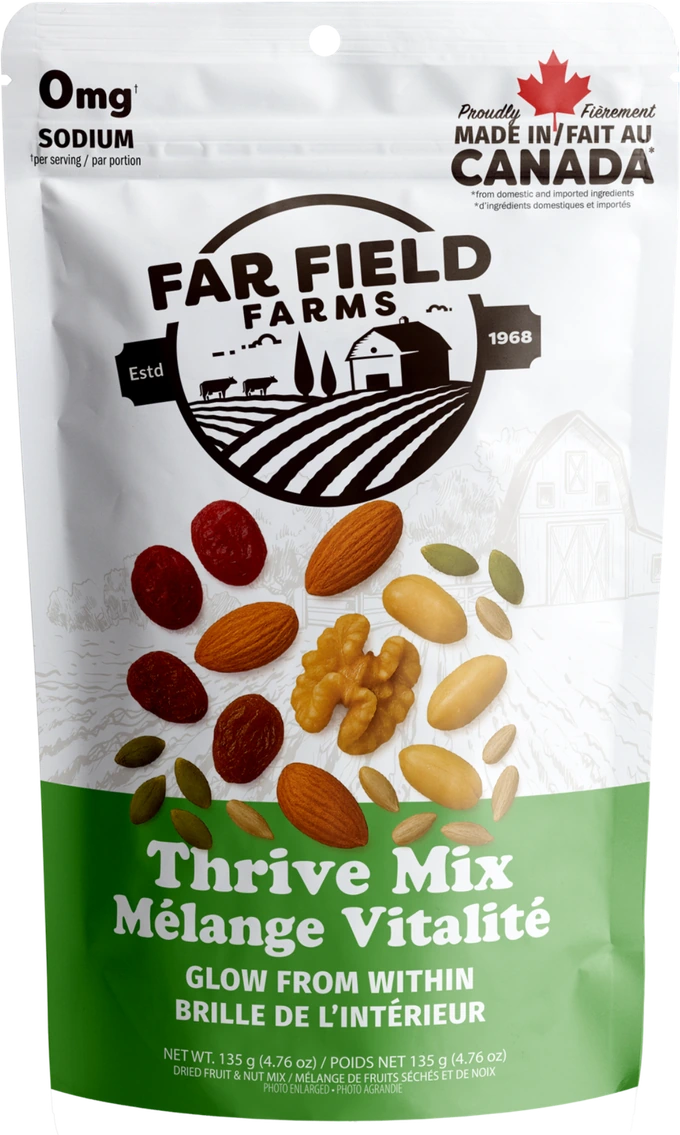 Far Field Farms Thrive Mix dried fruit and nut mix, 135g